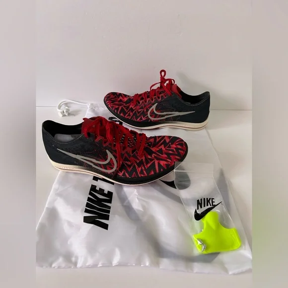 Nike ZoomX Dragonfly Bowerman Track Club Black Red Elite Men\'s 7 w/Spikes & Tool Nike ZoomX Dragonfly Bowerman Track Club Black Red Elite  main image 4